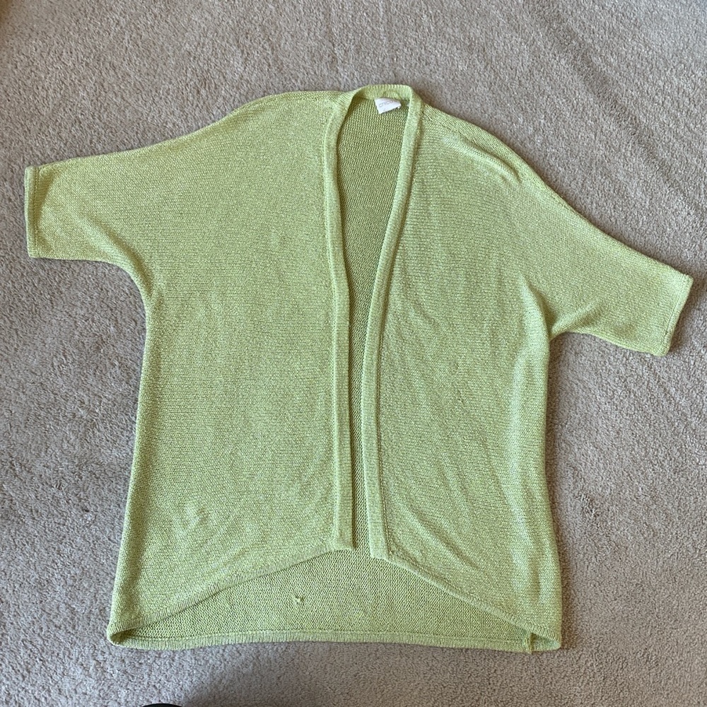 Chico’s cardigan open front sweater